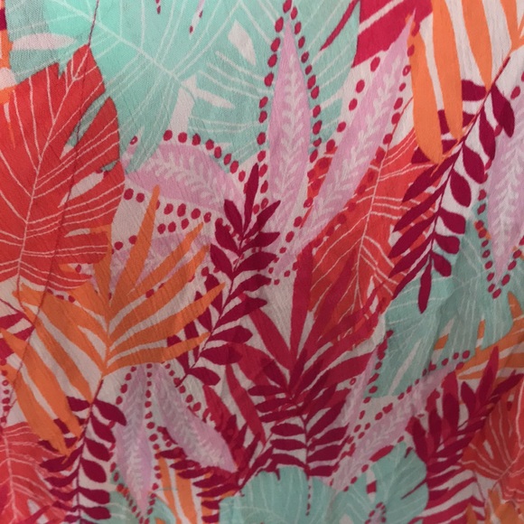 SWIMSUIT COVERUP DRESS MULTI COLORED BY CAT & JACK SIZE LARGE - Picture 6 of 6